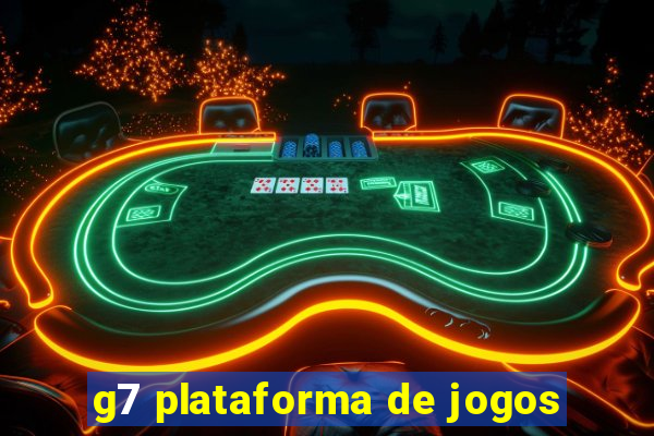 g7 plataforma de jogos